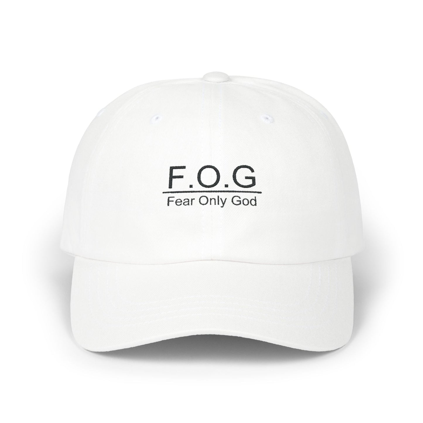 Classic Dad Cap Black