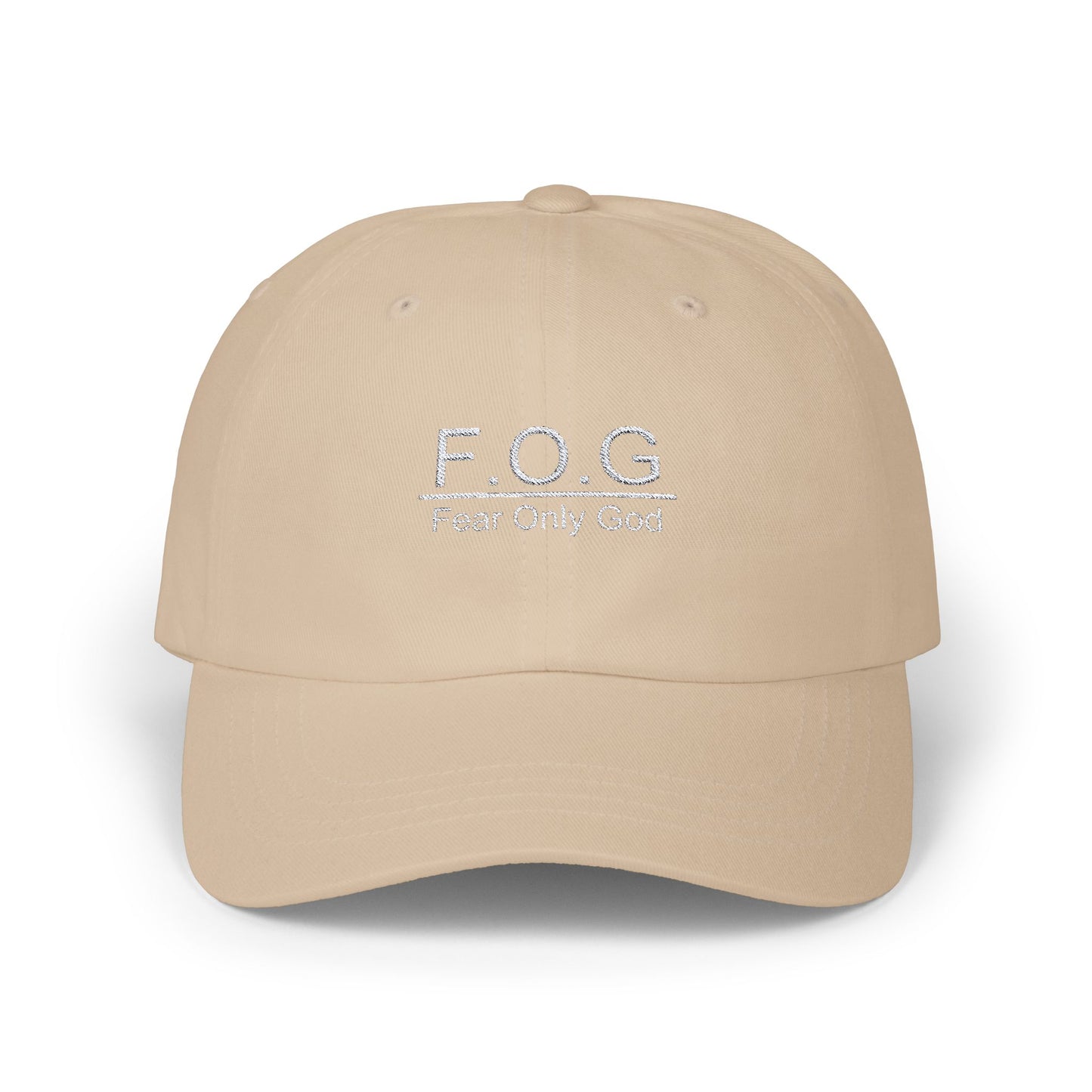 Classic Dad Cap White