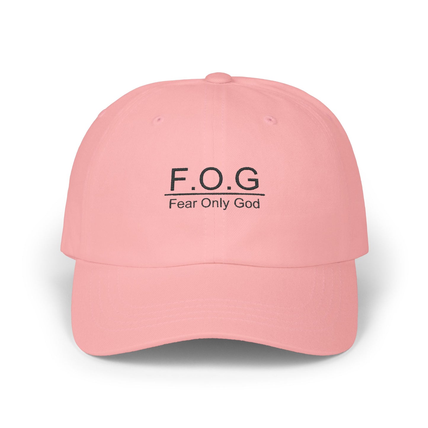 Classic Dad Cap Black